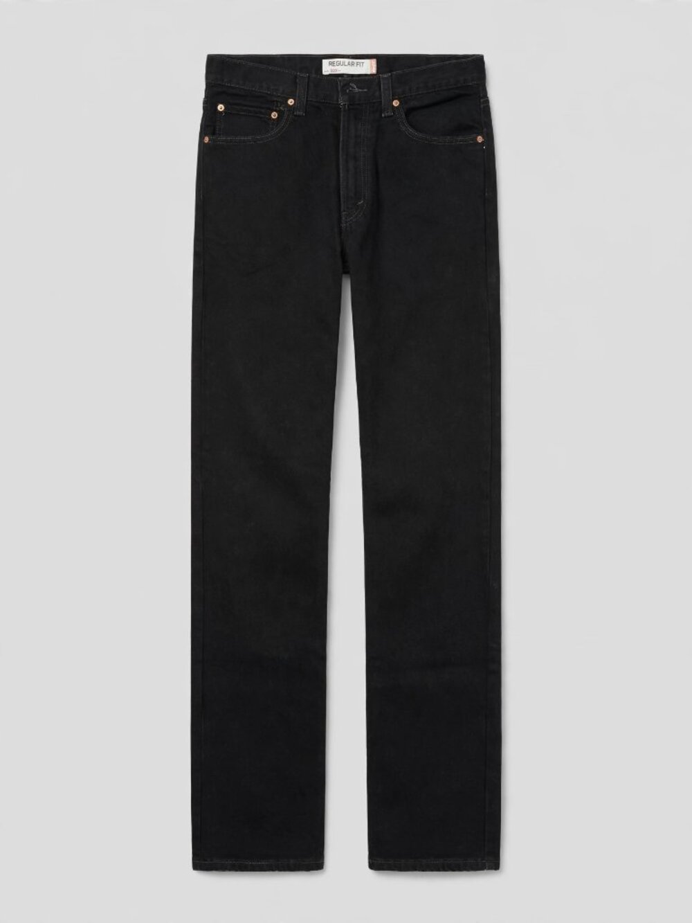 Levi's 505 Regular Fit Jeans | Men's W33 L34 | Black | Straight Leg